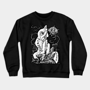 Anarchaos - Illustration - Front Only Crewneck Sweatshirt